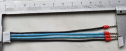 SM CAB 2615 04H+22AWG-100+E0508 - Cable Assembly Housing RM2,5 4P Wire 100mm Ferrule