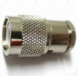 Vysokofrekvenční konektor: TNC-2101-TGN - Schmid-M: Vysokofrekvenční konektor TNC male/plug šroubovací na kabel RG 58, 58A, 141A