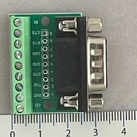 Adapters: terminal block - D-sub