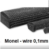 EMC ELECTRONIT Mesh-Monel (Wire 0,1mm)