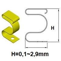 EMC SMD kontakty vka 0,1-2,9mm