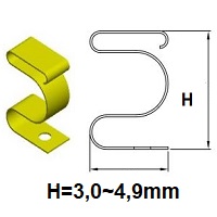 EMC SMD kontakty vka 3,0-4,9mm