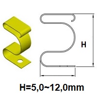 EMC SMD kontakty vka 5,0-12,0mm