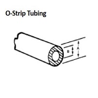 EMC elastomer O-Strip Tubing