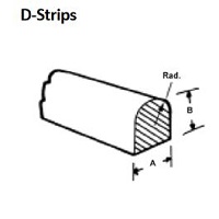 EMC elastomer D-Strips
