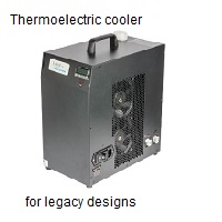 Thermoelectric heatsink assemblies for older designs