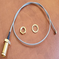 RF cables with SMA + U.FL connector